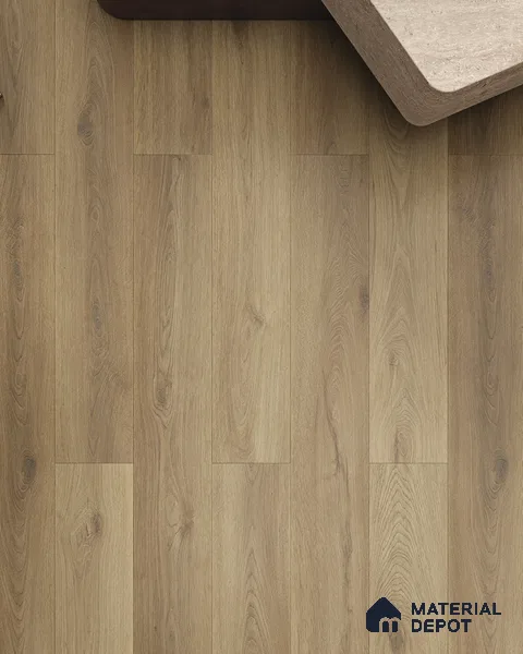 Hybrid HDF Laminate Wood Floor AC5 Grade LF 00345 D Grandios Ancient Oak 73 x 9 inch (1845x235 mm) - 10 mm | 100 HRS Spill Proof | EIR Surface | Anti Static and Stain Resistant | 0.5 mm V Groove | Uniclic | 36 Plank Variations