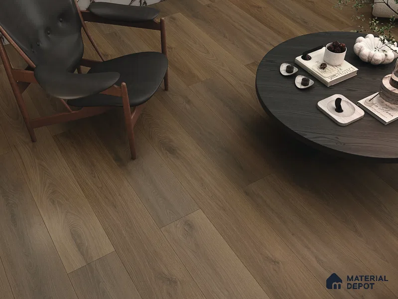 Hybrid HDF Laminate Wood Floor AC5 Grade LF 00345 G Grandios Celtic Dawn 73 x 9 inch (1845x235 mm) - 10 mm | 100 HRS Spill Proof | EIR Surface | Anti Static and Stain Resistant | 0.5 mm V Groove | Uniclic | 36 Plank Variations
