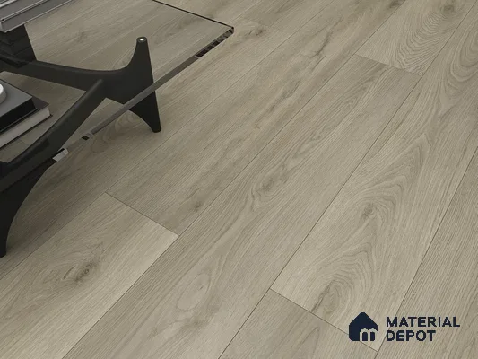 Hybrid HDF Laminate Wood Floor AC5 Grade LF 00345 J Grandios Heather Breeze 73 x 9 inch (1845x235 mm) - 10 mm | 100 HRS Spill Proof | EIR Surface | Anti Static and Stain Resistant | 0.5 mm V Groove | Uniclic | 36 Plank Variations