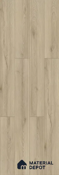 Hybrid HDF Laminate Wood Floor AC5 Grade LF 00345 E Grandios Moonshadow Grey 73 x 9 inch (1845x235 mm) - 10 mm | 100 HRS Spill Proof | EIR Surface | Anti Static and Stain Resistant | 0.5 mm V Groove | Uniclic | 36 Plank Variations