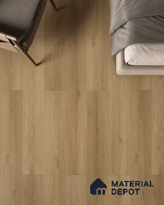 Hybrid HDF Laminate Wood Floor AC5 Grade LF 00345 F Grandios Royal Cloak 73 x 9 inch (1845x235 mm) - 10 mm | 100 HRS Spill Proof | EIR Surface | Anti Static and Stain Resistant | 0.5 mm V Groove | Uniclic | 36 Plank Variations