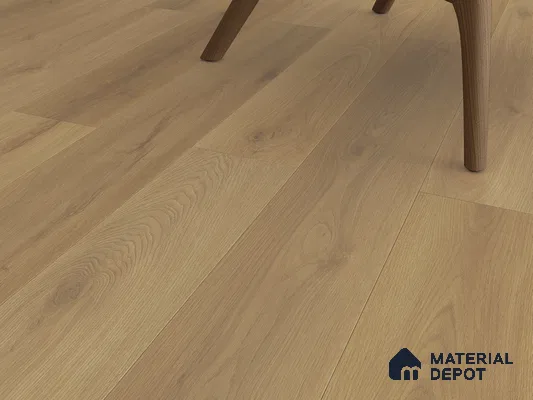 Hybrid HDF Laminate Wood Floor AC5 Grade LF 00345 Grandios Sunlit Glade 73 x 9 inch (1845x235 mm) - 10 mm | 100 HRS Spill Proof | EIR Surface | Anti Static and Stain Resistant | 0.5 mm V Groove | Uniclic | 36 Plank Variations