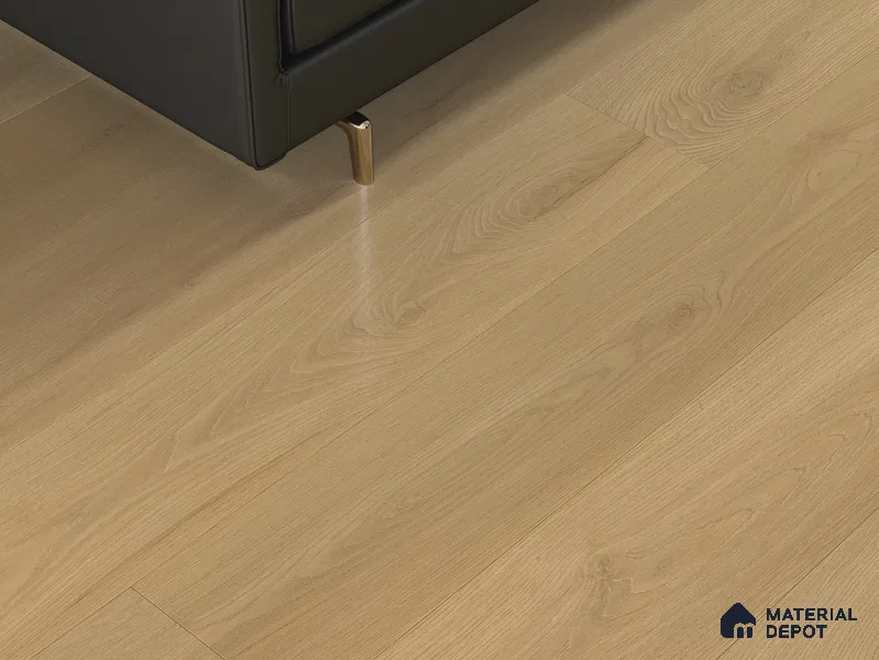 Hybrid HDF Laminate Wood Floor AC5 Grade LF 00345 C Grandios Whispering Wheat 73 x 9 inch (1845x235 mm) - 10 mm | 100 HRS Spill Proof | EIR Surface | Anti Static and Stain Resistant | 0.5 mm V Groove | Uniclic | 36 Plank Variations