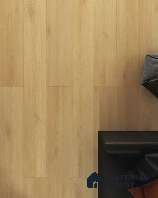 Hybrid HDF Laminate Wood Floor AC5 Grade LF 00345 C Grandios Whispering Wheat 73 x 9 inch (1845x235 mm) - 10 mm | 100 HRS Spill Proof | EIR Surface | Anti Static and Stain Resistant | 0.5 mm V Groove | Uniclic | 36 Plank Variations