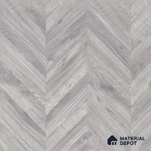 HDF Chevron Authentic Embossed Laminate Wood Floor AC5 Grade LF 00330 Patternia Mont Blanc 48 x 12 inch (1215x300 mm) - 8 mm | Aqua Protect 12 Hours Water Resistance | Anti Static and Stain Resistant | 0.5 mm V Groove | Real Wood Touch Surface | Uniclic Installation | 14 Plank Variations | 20 Years Warranty