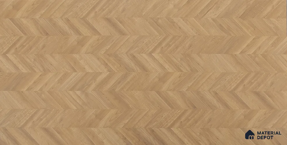 HDF Chevron Authentic Embossed Laminate Wood Floor AC5 Grade LF 00330 B Patternia Moon Light 48 x 12 inch (1215x300 mm) - 8 mm | Aqua Protect 12 Hours Water Resistance | Anti Static and Stain Resistant | 0.5 mm V Groove | Real Wood Touch Surface | Uniclic Installation | 14 Plank Variations | 20 Years Warranty