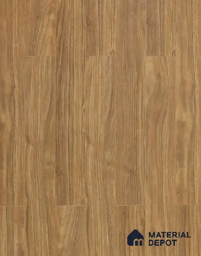 HDF Real Groove Laminate Wood Floor AC5 Grade LF 00325 B Ascenso Italian Walnut 48 x 5 inch (1215x128 mm) - 8 mm | Aqua Protect 12 Hours Water Resistance | Anti Static and Stain Resistant | 0.5 mm V Groove | Real Wood Touch Surface | Uniclic Installation | 12 Plank Variations | 20 Years Guarantee
