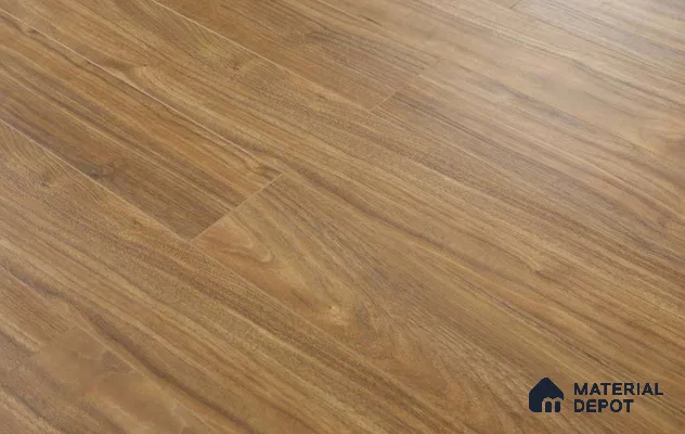 HDF Real Groove Laminate Wood Floor AC5 Grade LF 00325 B Ascenso Italian Walnut 48 x 5 inch (1215x128 mm) - 8 mm | Aqua Protect 12 Hours Water Resistance | Anti Static and Stain Resistant | 0.5 mm V Groove | Real Wood Touch Surface | Uniclic Installation | 12 Plank Variations | 20 Years Guarantee