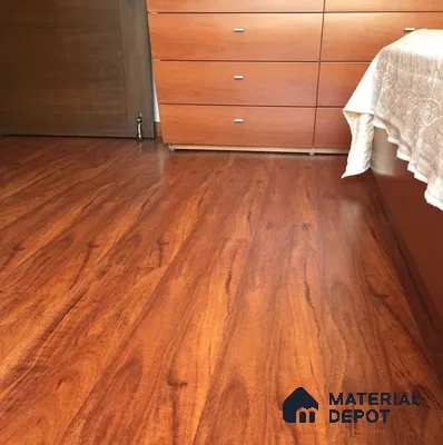 HDF Real Wood Matte Surface Laminate Wood Floor AC4 Grade LF 00320 H Memento Brazilian Cherry 48 x 8 inch (1217x196 mm) - 8 mm | Aqua Protect 12 Hours Water Resistant | 20 Years Warranty | Anti Static and Stain Resistant | Straight Edge | Wood Embossed Surface | Double Click Installation | 10 Plank Variations