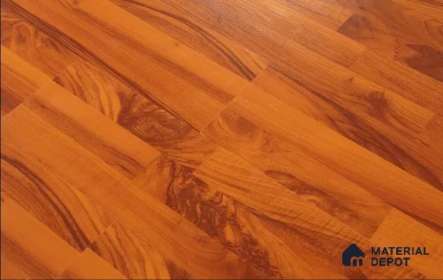 HDF Laminate Wood Floor AC4 Grade LF 00322 Majestic Stripped Rosewood 48 x 8 inch (1217x196 mm) - 8 mm | Aqua Protect 12 Hours Water Resistance | 20 Years Warranty | Anti Static and Stain Resistant | Straight Edge | Wood Embossed Surface | Uniclic Installation | 10 Plank Variations