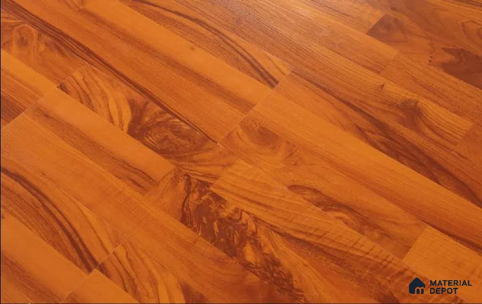 HDF Laminate Wood Floor AC4 Grade LF 00322 Majestic Stripped Rosewood 48 x 8 inch (1217x196 mm) - 8 mm | Aqua Protect 12 Hours Water Resistance | 20 Years Warranty | Anti Static and Stain Resistant | Straight Edge | Wood Embossed Surface | Uniclic Installation | 10 Plank Variations