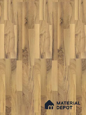 HDF Laminate Wood Floor AC4 Grade LF 00322 D Majestic Stripped Walnut 48 x 8 inch (1217x196 mm) - 8 mm | Aqua Protect 12 Hours Water Resistance | 20 Years Warranty | Anti Static and Stain Resistant | Straight Edge | Wood Embossed Surface | Uniclic Installation | 10 Plank Variations