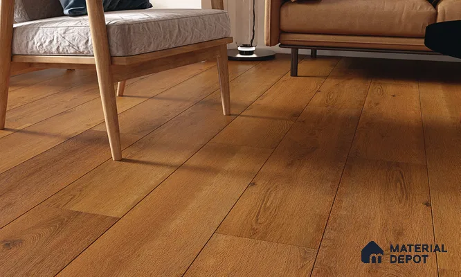 HDF Laminate Wood Floor AC4 Grade LF 00323 E Panorama Burgundy Bliss 48 x 9 inch (1215x240 mm) - 8 mm | Aqua Protect 12 Hours Water Resistance | Anti Static and Stain Resistant | 0.5 mm V Groove | Wood Embossed Surface | Uniclic Installation | 10 Plank Variations | 10 Years Warranty