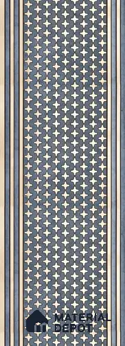 Grey Patterned Look Charcoal Decorative Wall Panel PN 05648 8 ft x 1 ft - 7 mm | Suitable for Feature Wall, TV Unit & Living Room | Width is Subjected to 5% Variation