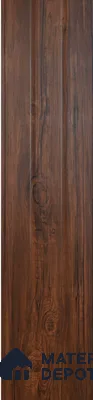 Brown Wooden Louver PN 00415 10 ft x 12 inch PVC Panel - 8 mm | Suitable for Feature Wall, TV Unit & Living Room | Width is Subjected to 5% Variation