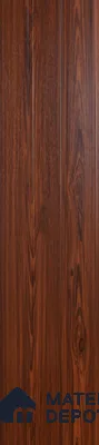 Brown Wooden Louver PN 00412 10 ft x 12 inch PVC Panel - 8 mm | Suitable for Feature Wall, TV Unit & Living Room | Width is Subjected to 5% Variation