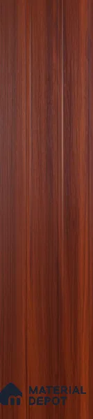 Brown Wooden Louver PN 00414 10 ft x 12 inch PVC Panel - 8 mm | Suitable for Feature Wall, TV Unit & Living Room | Width is Subjected to 5% Variation