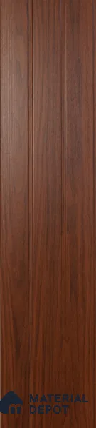 Brown Wooden Louver PN 00411 10 ft x 12 inch PVC Panel - 8 mm | Suitable for Feature Wall, TV Unit & Living Room | Width is Subjected to 5% Variation