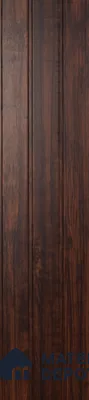 Brown Wooden Louver PN 00410 10 ft x 12 inch PVC Panel - 8 mm | Suitable for Feature Wall, TV Unit & Living Room | Width is Subjected to 5% Variation
