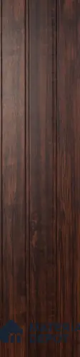 Brown Wooden Louver PN 00410 10 ft x 12 inch PVC Panel - 8 mm | Suitable for Feature Wall, TV Unit & Living Room | Width is Subjected to 5% Variation