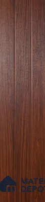 Brown Wooden Louver PN 00416 10 ft x 12 inch PVC Panel - 8 mm | Suitable for Feature Wall, TV Unit & Living Room | Width is Subjected to 5% Variation