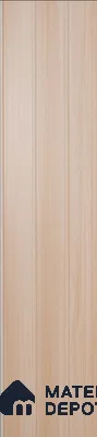 Brown Wooden Louver PN 00402 10 ft x 12 inch PVC Panel - 8 mm | Suitable for Feature Wall, TV Unit & Living Room | Width is Subjected to 5% Variation
