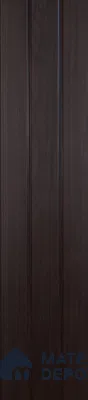 Brown Wooden Louver PN 00413 10 ft x 12 inch PVC Panel - 8 mm | Suitable for Feature Wall, TV Unit & Living Room | Width is Subjected to 5% Variation