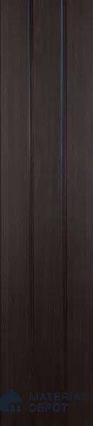 Brown Wooden Louver PN 00413 10 ft x 12 inch PVC Panel - 8 mm | Suitable for Feature Wall, TV Unit & Living Room | Width is Subjected to 5% Variation