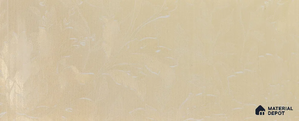 Beige Patterned Look PVC Decorative Wall Panel PN 00436 10 ft x 10 inch - 6 mm | Suitable for Feature Wall, TV Unit & Living Room | Width is Subjected to 5% Variation