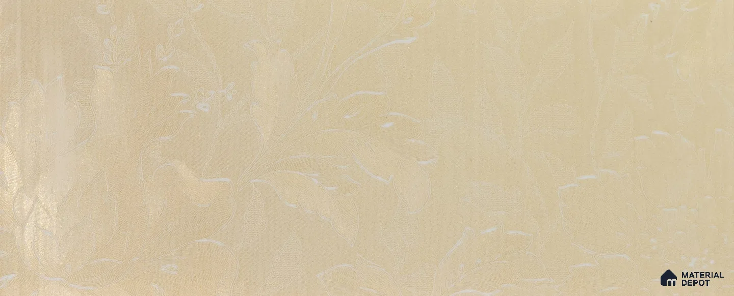 Beige Patterned Look PVC Decorative Wall Panel PN 00436 10 ft x 10 inch - 6 mm | Suitable for Feature Wall, TV Unit & Living Room | Width is Subjected to 5% Variation