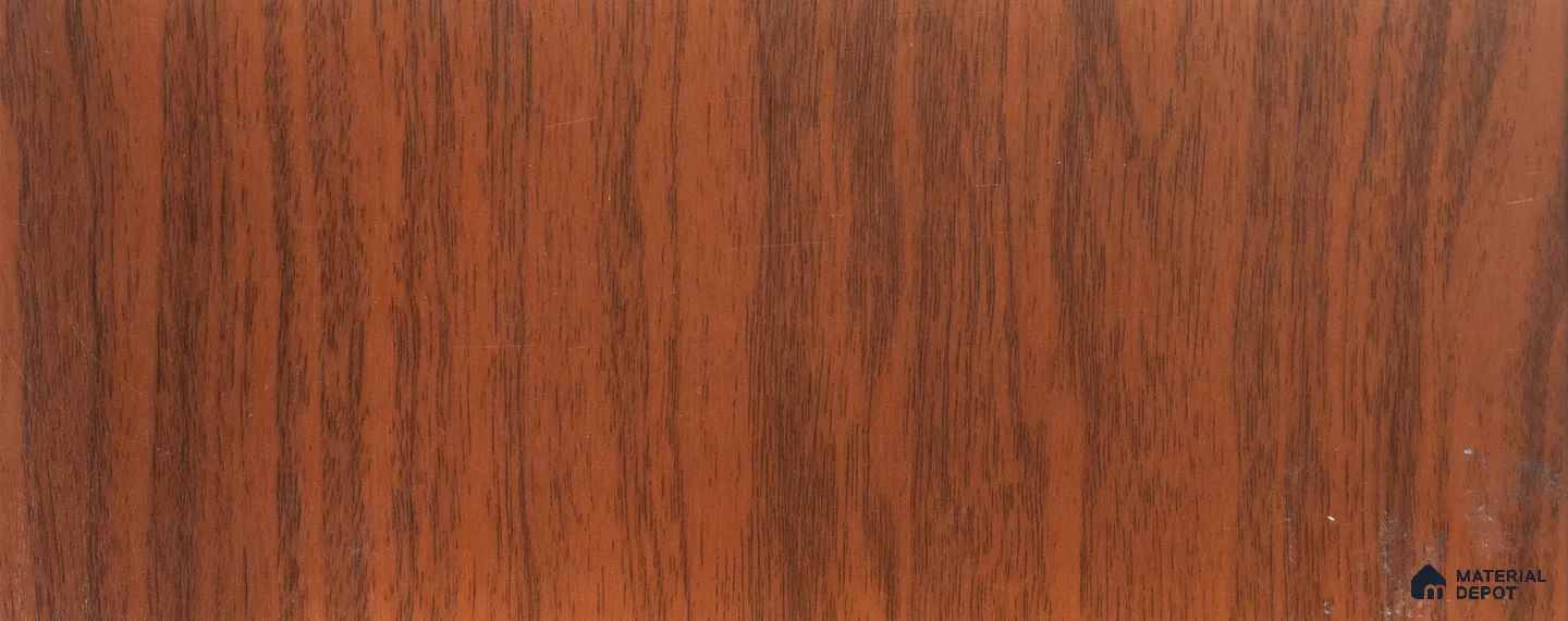 Brown Wooden Look PVC Decorative Wall Panel 10 ft x 10 inch - 6 mm | Ideal for Feature Wall, Living Room, Bedroom, TV Unit, Hotel, Restaurant, Office | PN 00447 | Width is Subjected to 5% Variation