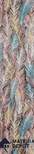 Multicolor Patterned Look PVC Decorative Wall Panel 10 ft x 10 inch - 6 mm | Ideal for Feature Wall, Living Room, Bedroom, TV Unit, Hotel, Restaurant, Office | PN 00442 | Width is Subjected to 5% Variation