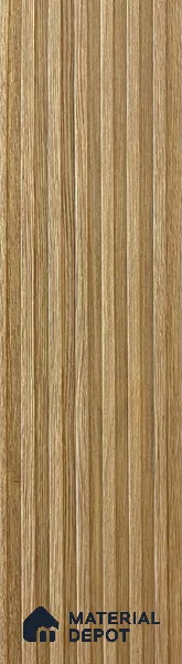 Brown Wood Look Charcoal Louver/Panel | 9.5 ft x 6 inch | 8 - mm | PN 07845