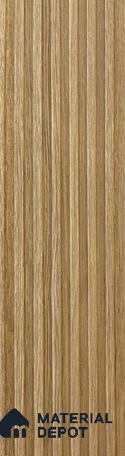 Brown Wood Look Charcoal Louver/Panel | 9.5 ft x 6 inch | 8 - mm | PN 07845