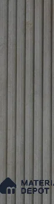 Grey Plain Colour Look Charcoal Louver/Panel | 9.5 ft x 6 inch | 8 - mm | PN 07849