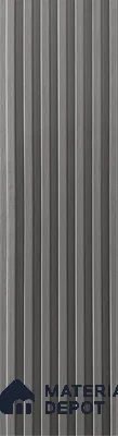 Grey Plain Colour Look Charcoal Louver/Panel | 9.5 ft x 6 inch | 8 - mm | PN 07851