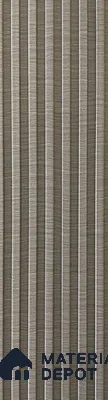 Grey Fabric Look Charcoal Louver/Panel | 9.5 ft x 6 inch | 8 - mm | PN 07853