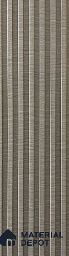 Grey Fabric Look Charcoal Louver/Panel | 9.5 ft x 6 inch | 8 - mm | PN 07853
