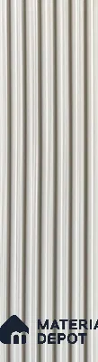 White Plain Colour Look Charcoal Louver/Panel | 9.5 ft x 6 inch | 8 - mm | PN 07855