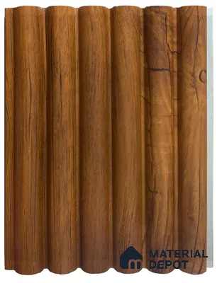 Oak Wood Look WPC Louver/Panel | 9.5 ft x 6.2 inch | 15 - mm | PN 06544 E