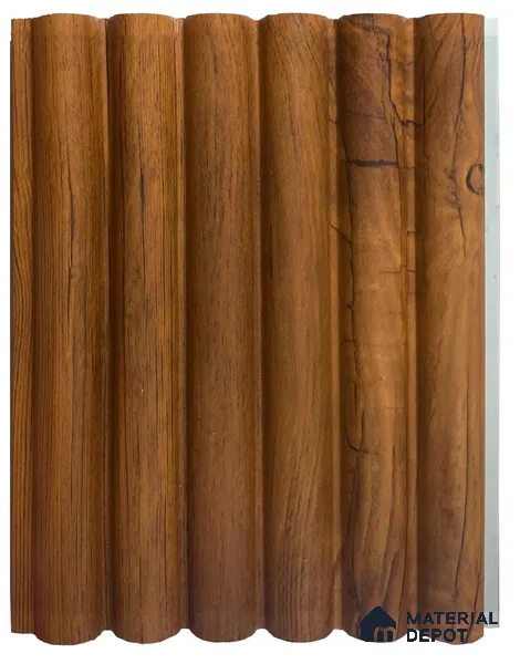 Oak Wood Look WPC Louver/Panel | 9.5 ft x 6.2 inch | 15 - mm | PN 06544 E