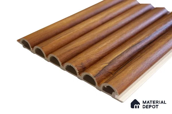 Oak Wood Look WPC Louver/Panel | 9.5 ft x 6.2 inch | 15 - mm | PN 06544 E