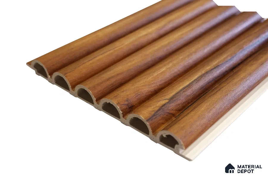 Oak Wood Look WPC Louver/Panel | 9.5 ft x 6.2 inch | 15 - mm | PN 06544 E