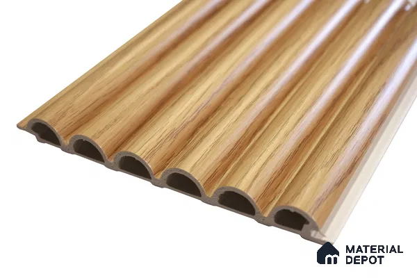 Pine Wood Look WPC Louver/Panel | 9.5 ft x 6.2 inch | 15 - mm | PN 06544 D