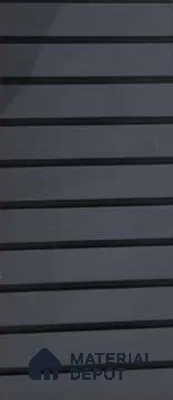 Grey Plain Colour Look PVC Louver/Panel | 10ft x 1ft | 10 - mm | PN 06194
