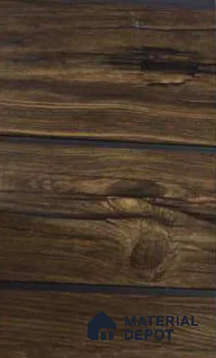 Brown Wood Look PVC Louver/Panel | 10ft x 1ft | 10 - mm | PN 06204