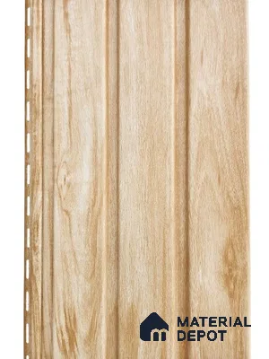 Brown Wooden Louver PN 06119 9.5 ft x 12 inch PVC Panel - 11 mm | Suitable for Feature Wall, TV Unit & Living Room | Width is Subjected to 5% Variation