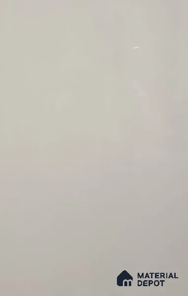 White Plain Colour Decorative Wall Panel PN 06184 9.5 ft x 1.3 ft PVC Panel - 11 mm | Suitable for Feature Wall, TV Unit & Living Room | Width is Subjected to 5% Variation