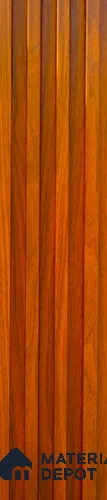 Wooden Louver PN 02895 9.5 ft x 6 inch WPC Panel - 23 mm | Suitable for Feature Wall, TV Unit & Living Room | Width is Subjected to 5% Variation