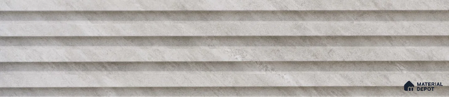 Marble Louver PN 02903 9.5 ft x 6 inch WPC Panel - 23 mm | Suitable for Feature Wall, TV Unit & Living Room | Width is Subjected to 5% Variation